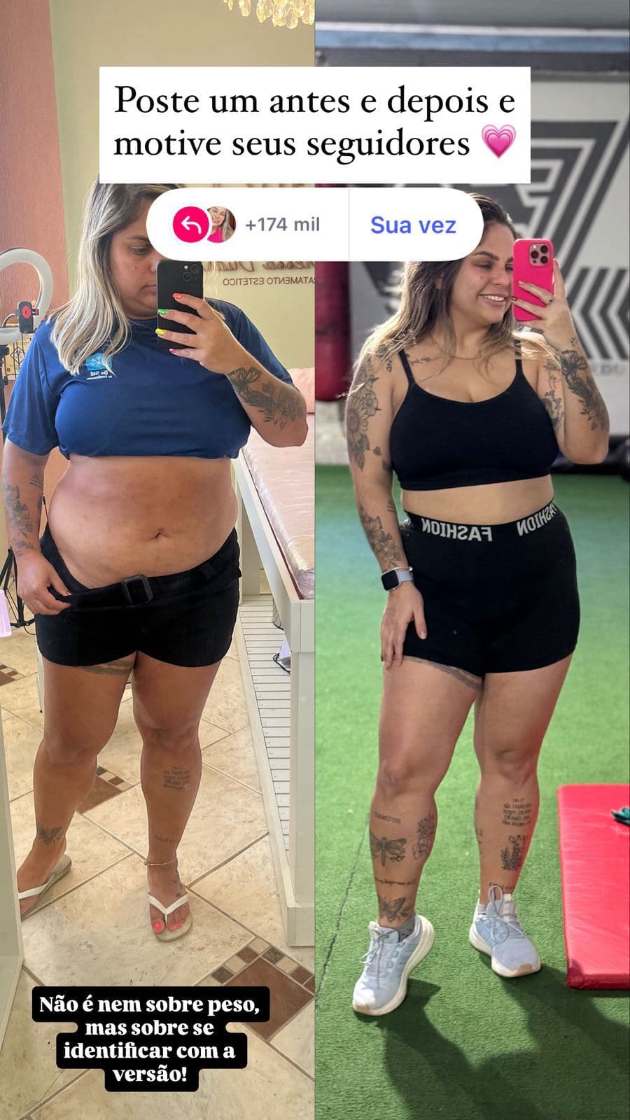 Relato de Sabrine Leal